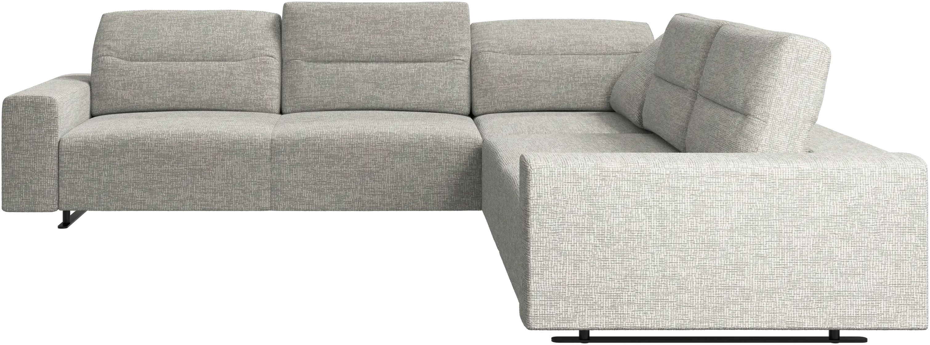 Hampton コーナーソファ （リクライニング機能＆左収納付き） | sofa